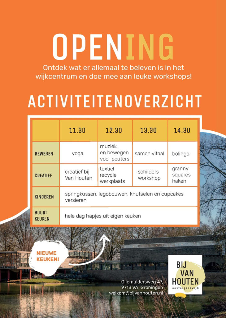 Programmering heropening 21 maart